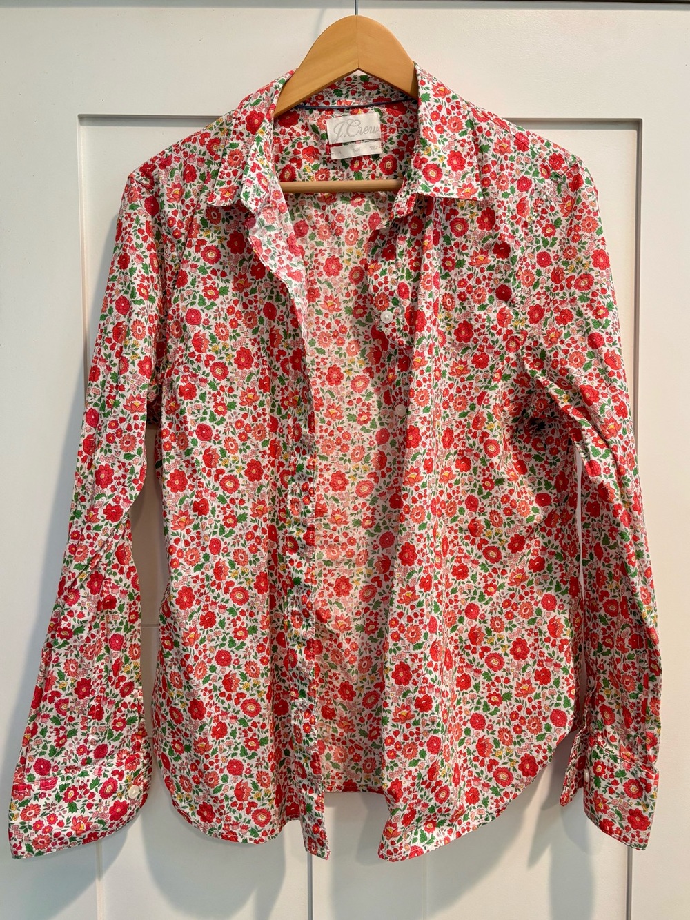 J Crew x Liberty Floral Button-Up Shirt - size 14